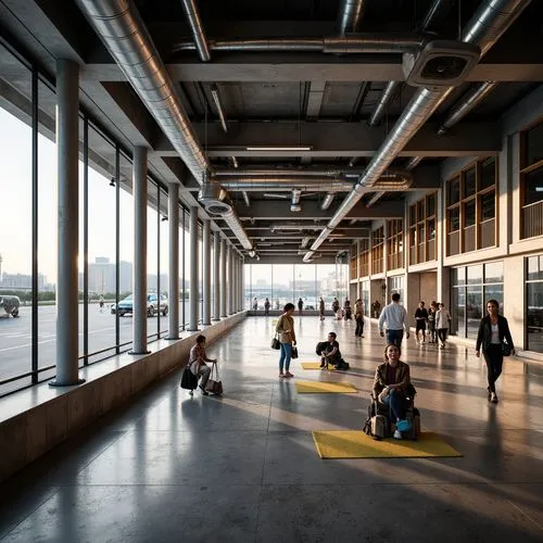 epfl,autostadt wolfsburg,kastrup,gardermoen,brygge,snohetta,harpa,tate modern,the airport terminal,flughafen,pompidou,lingotto,barangaroo,concourse,daylighting,kulturhuset,euroairport,bjarke,vnukovo,dockland