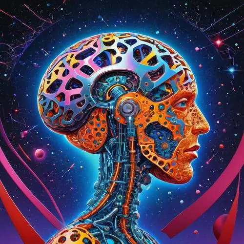 dimensional,computational thinking,mind-body,brain icon,sci fiction illustration,trip computer,brain,psychedelic art,artificial intelligence,consciousness,lsd,medical concept poster,acid,mind,dopamine,gemini,neural,brainy,synapse,ai,Conceptual Art,Sci-Fi,Sci-Fi 03