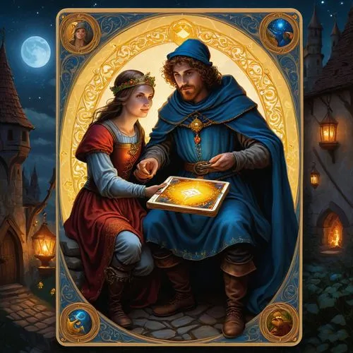 innkeeper,game illustration,rosicrucians,fairy tale icons,spellbook,dixit,cartas,spellcasters,fortuneteller,tangere,encarta,lenormand,fortune teller,frigga,divinatory,ball fortune tellers,avernum,anointment,miniaturist,rosicrucianism,Illustration,Realistic Fantasy,Realistic Fantasy 27