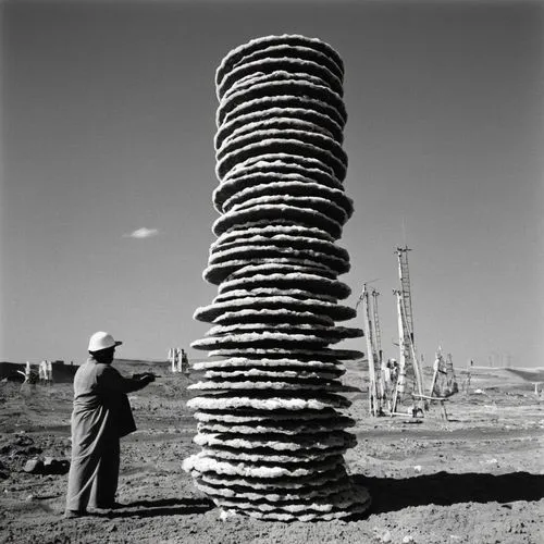 ivanpah,stack of tires,insulator,stacking stones,stack of stones,vla,sculptor ed elliott,maringa,bakalli,quipu,coins stacks,stack of plates,maralinga,insulators,rock stacking,stack of cookies,mcnaught,stacked rock,the energy tower,stacked rocks,Photography,Documentary Photography,Documentary Photography 12