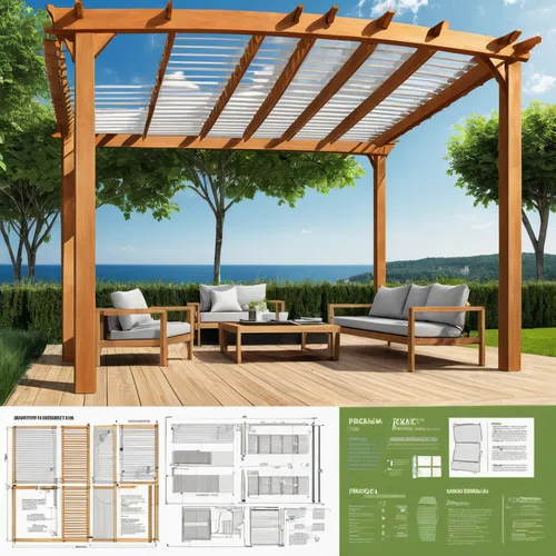 pergola,pop up gazebo,gazebo,dog house frame,wooden frame construction,outdoor table,patio furniture,garden design sydney,outdoor furniture,folding roof,landscape designers sydney,landscape design sydney,garden furniture,decking,greenhouse cover,bamboo frame,wooden mockup,garden elevation,outdoor table and chairs,framework,Unique,Design,Infographics