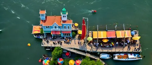 "doll village where the fasades is doll, and the rest is real".

the sun is high in the sky, casting a golden glow over the bustling streets. Lunchtime crowds gather in parks and outdoor seating areas