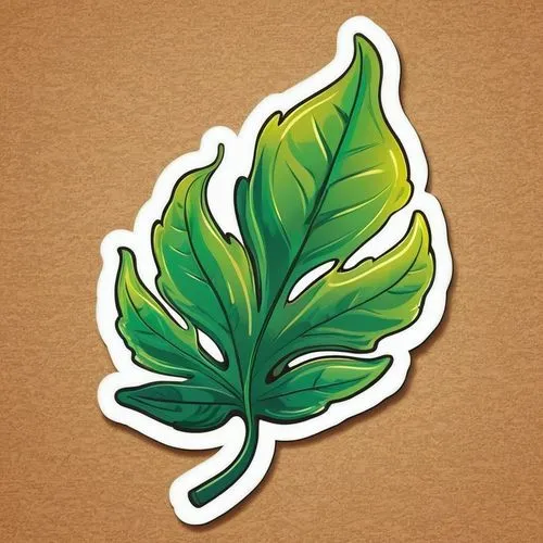 mape leaf,leaf drawing,custody leaf,tropical leaf,tropical leaf pattern,mint leaf,fern leaf,fig leaf,jungle leaf,leaf background,leaf icons,green leaf,tree leaf,trumpet leaf,coconut leaf,lotus leaf,bo leaf,fan leaf,walnut leaf,clipart sticker,Unique,Design,Sticker