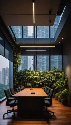 conference room,roof garden,meeting room,modern office,roof landscape,conference table,board room,taikoo,roof terrace,study room,atriums,groundfloor,wintergarden,offices,dining room,boardroom,japanese zen garden,bonsai,sky apartment,garden design sydney,Illustration,Realistic Fantasy,Realistic Fantasy 18