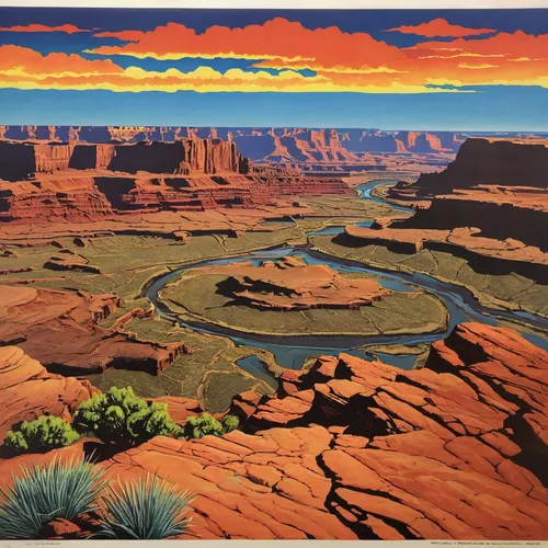 horseshoe bend,glen canyon,grand canyon,fairyland canyon,anasazi,canyon,navajo bay,kayenta,mesquite flats,matruschka,arid landscape,red earth,south rim,arid land,desert landscape,red cloud,moon valley,aeolian landform,landform,southwestern,Illustration,Black and White,Black and White 17