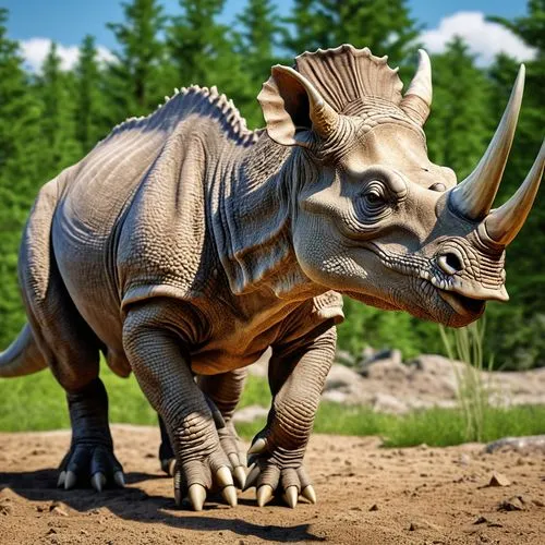 styracosaurus,ceratopsian,ceratopsid,ceratopsians,ferugliotherium,triceratops,dicynodonts,dicynodon,torosaurus,pachyrhinosaurus,protoceratops,uintatherium,phytosaurs,centrosaurus,dicynodont,ankylosaurus,rhino,euoplocephalus,megafauna,therizinosaurs,Photography,General,Realistic