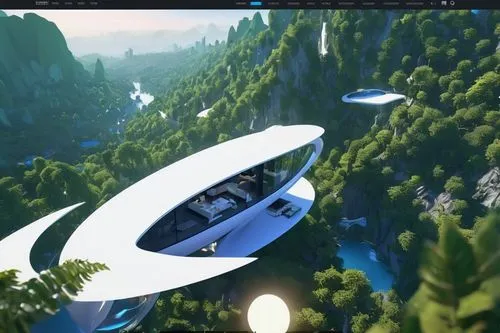 gliderport,airships,futuristic landscape,airship,elves flight,gliders,starlink,starbase,lightcraft,air ship,flightpath,volantis,skycar,splitted,trackmania,nacelles,skyship,skyreach,rorqual,homeworld,Illustration,Realistic Fantasy,Realistic Fantasy 37