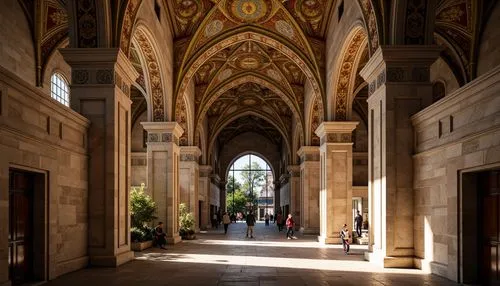 corridor,hall of nations,cloisters,hallway,enfilade,louvre,corridors,entrance hall,arcaded,entranceway,kunsthistorisches museum,hall of the fallen,entry path,galleries,hall,cloister,archways,musée d'orsay,smithsonian,conciergerie