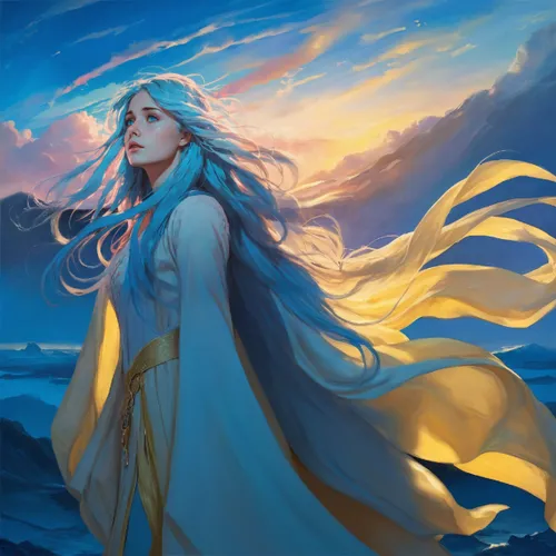 the wind from the sea,sailing blue yellow,god of the sea,the endless sea,fantasia,sea breeze,ocean,winds,eventide,wind,sea,rusalka,azure,yellow and blue,light bearer,yellow sky,wind edge,ocean blue,st