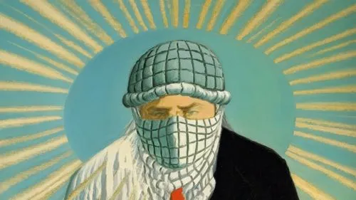 balaclava,prophet,cockscomb,turban,pilgrim,guru,brahma,rabbi,kundalini,kokoshnik,flu mask,asian conical hat,archimandrite,orthodox,elderly man,ski mask,monk,conical hat,white beard,burqa