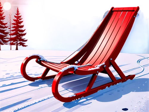 deckchair,sleigh ride,deckchairs,deck chair,sleigh,sleigh with reindeer,red bench,beach chair,wooden sled,sunlounger,winter background,christmas snowy background,camping chair,christmas sled,rocking chair,sleds,beach chairs,sled,snow shovel,snow slope,Illustration,American Style,American Style 13