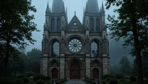 gothic church,haunted cathedral,cathedral,nidaros cathedral,black church,the black church,the cathedral,neogothic,cathedrals,adelaar,edensor,eglise,ecclesiatical,notredame,forest chapel,steeples,churches,evangelical cathedral,ecclesiastical,orensanz