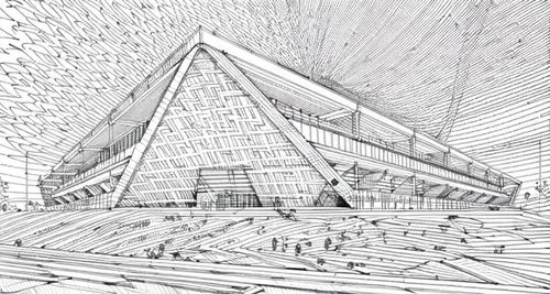 tempodrom,wireframe,christ chapel,soumaya museum,wooden construction,wireframe graphics,khufu,geometric ai file,wood structure,archidaily,roof truss,kirrarchitecture,glass pyramid,structural glass,hon