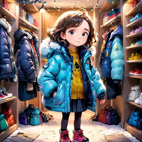 winter clothes,parka,kumiko,winter clothing,coraline,anime japanese clothing,Anime,Anime,Cartoon