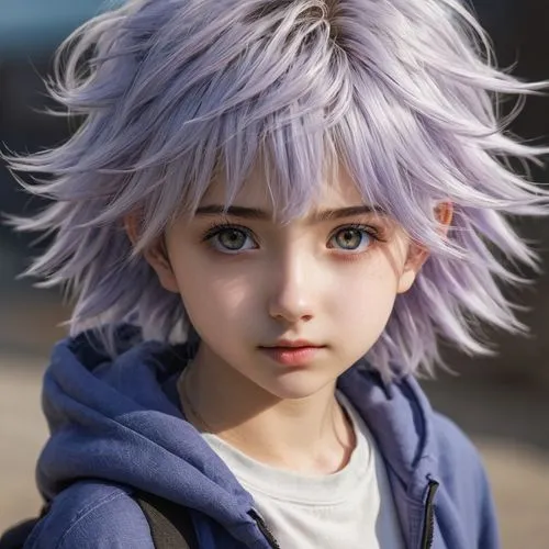 killua,killua hunter x,riku,cute cartoon character,machi,suri,Photography,General,Natural