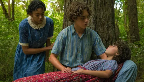 hushpuppy,the stake,cherokee rose,bough,video scene,clove garden,braiding,stepmother,suffragette,arrowroot family,poison plant in 2018,digital compositing,purslane family,osage orange,plantation,video film,the night of kupala,orphans,the girl in nightie,wattle,Illustration,Realistic Fantasy,Realistic Fantasy 30