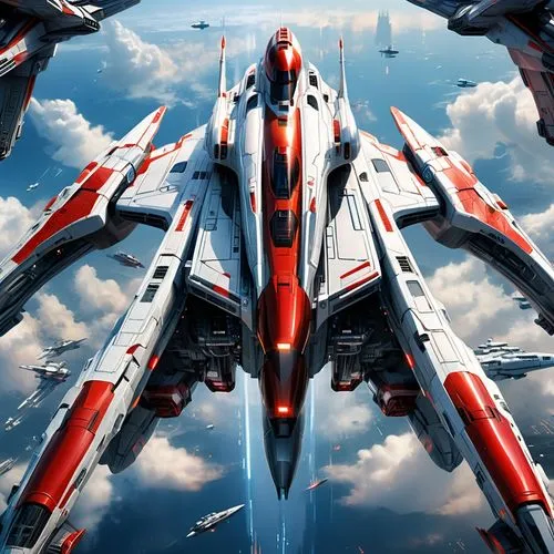 jetfire,macross,skybolt,gradius,skyfire,gunbuster,ramjet,thunderjet,zvezda,battlecruisers,starfighter,battlecruiser,supercarrier,macrossan,armada,venator,shinden,grendizer,robotech,skyhawk,Conceptual Art,Sci-Fi,Sci-Fi 06