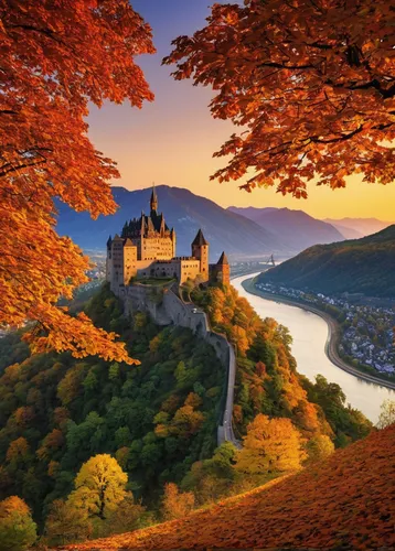 rhineland palatinate,cochem castle,fairytale castle,dracula castle,rhine river,hohenzollern castle,germany,fairy tale castle sigmaringen,fairy tale castle,fairytale,rhine,autumn landscape,hohenzollern,autumn scenery,waldeck castle,czechia,cochem,northern germany,scotland,autumn idyll,Illustration,Black and White,Black and White 06