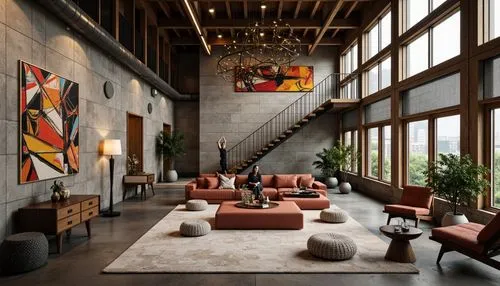 contemporary decor,lofts,loft,penthouses,modern decor,interior modern design,luxury home interior,interior design,interior decor,apartment lounge,minotti,modern living room,livingroom,mid century modern,living room,lobby,interior decoration,hotel lobby,contemporary,fire place