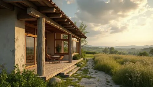 home landscape,maramures,summer cottage,roof landscape,grass roof,country cottage,beautiful home,bucolic,country house,tuscany,wooden house,romania,rustic,zumthor,chalet,summer house,planina,house in the mountains,house in mountains,styrian,Photography,General,Realistic