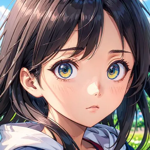 heterochromia,hinata,megumi,niijima,euphonium,kanno,Anime,Anime,Realistic