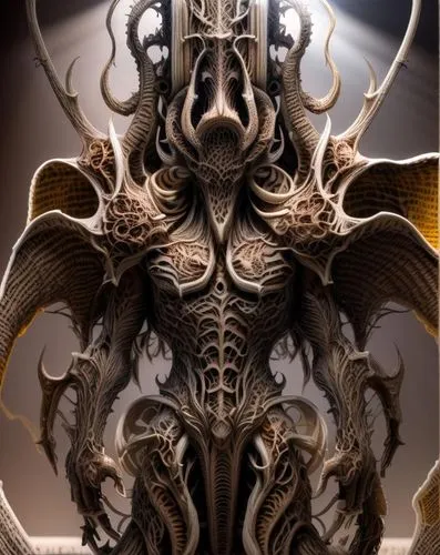 biomechanical,mandelbulb,fractalius,trioceros,alien warrior,gorgon,supernatural creature,district 9,wyrm,fractals art,atlas moth,horn of amaltheia,deep sea nautilus,shamanic,death god,nautilus,hinnom,iridigorgia,apophysis,organism