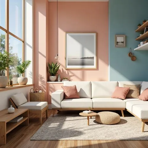 livingroom,living room,modern decor,sitting room,loft,apartment lounge,soft furniture,home interior,gold-pink earthy colors,furnishing,an apartment,opaline,pastel colors,interior decoration,interior design,scandinavian style,danish furniture,modern room,sofa set,contemporary decor