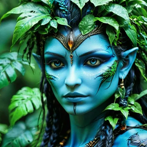 avatar,inara,blue enchantress,ashkali,bodypainting,body painting,Conceptual Art,Fantasy,Fantasy 30