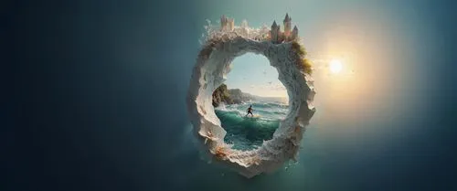 ice cave,cave on the water,icewind,porthole,arkenstone,world digital painting,shard of glass,iceberg,ice castle,polynya,sea caves,erebor,half arch,crevasse,grotte,charybdis,hole in the wall,sunken ship,chasm,hodas