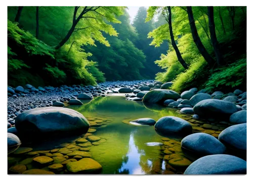 brook landscape,river landscape,flowing creek,mountain stream,watersmeet,streamside,world digital painting,photo painting,forest landscape,green forest,streams,landscape background,a river,green landscape,nature background,digital painting,nectan,mountain river,moss landscape,goldstream,Illustration,Vector,Vector 10