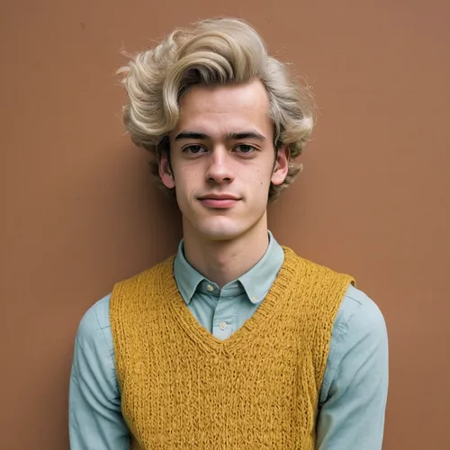 newt,long blonde hair,jack rose,sweater vest,lucus burns,austin stirling,earl gray,blond hair,british semi-longhair,twelve,austin morris,george russell,blonde hair,vintage boy,blond,swedish german,a wax dummy,graham cracker,geppetto,alex andersee,Illustration,American Style,American Style 15