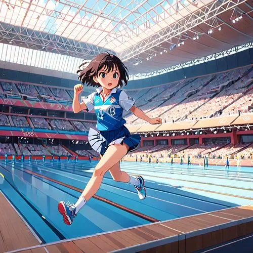 tokyo summer olympics,ekiden,track and field,sports girl,little girl running,universiade,natrun,hurdles,flying girl,trampolinist,soarin,track,seigaku,olympique,tsubasa,alita,universiades,suzumiya,decathlete,rio 2016,Anime,Anime,Traditional