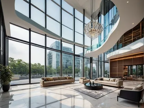 luxury home interior,penthouses,interior modern design,glass wall,contemporary decor,modern living room,glass facade,modern decor,lobby,luxury property,sathorn,luxury home,damac,glass facades,interior design,hotel lobby,family room,kunshan,luxury hotel,living room,Photography,Fashion Photography,Fashion Photography 21