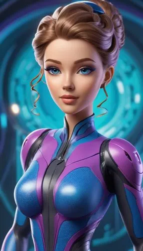 liara,cyberstar,symetra,zenonas,lilandra,amora,Unique,3D,3D Character