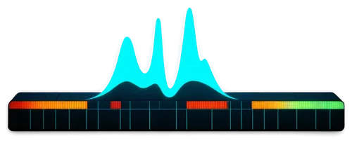 Audio waveform, beep sound effect, digital display, free download button, blue background, glossy icon, rounded edges, 3D effect, modern design, bright colors, close-up shot, high contrast lighting, s