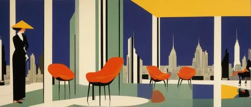 feininger,feitelson,midcentury,corbu,art deco,serigraphs,art deco background,savoye,mahdavi,mid century modern,niemeyer,blohowiak,mctighe,chermayeff,bluemner,mid century,nevelson,mcfetridge,blumenfeld,gwathmey,Illustration,Retro,Retro 15