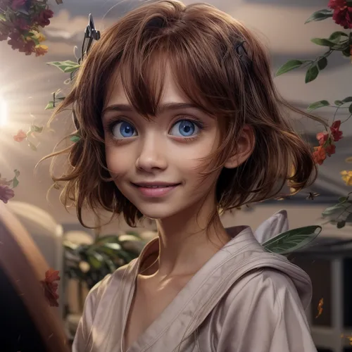 little girl fairy,child fairy,valerian,fae,the little girl,lily-rose melody depp,rosa ' the fairy,cinnamon girl,fantasy portrait,pixie-bob,children's eyes,cinderella,rosa 'the fairy,mystical portrait of a girl,cgi,child portrait,girl portrait,lilian gish - female,big eyes,vanessa (butterfly)