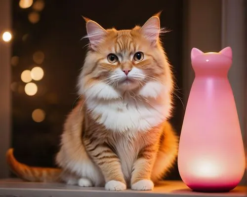 lava lamp,pink cat,salt lamp,cat paw mist,red tabby,himalayan persian,lumo,light fur,oil diffuser,fertik,british longhair cat,golden candlestick,firestar,lampe,siberian cat,fireheart,candlelight,maincoon,felo,cat and mouse,Photography,Documentary Photography,Documentary Photography 35