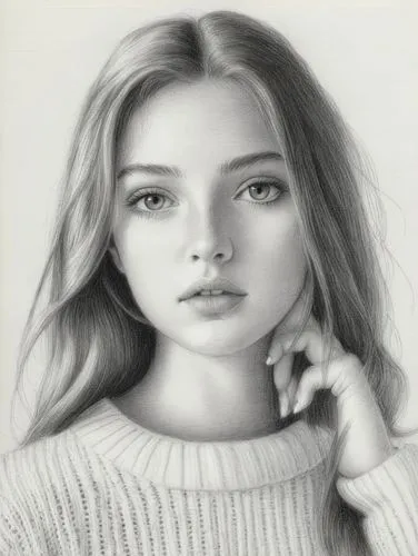 girl drawing,girl portrait,pencil drawing,pencil drawings,charcoal pencil,pencil art,charcoal drawing,portrait of a girl,graphite,pencil and paper,danilova,young woman,gavrilova,young girl,disegno,kozlova,female portrait,behenna,photorealist,romantic portrait,Illustration,Black and White,Black and White 30