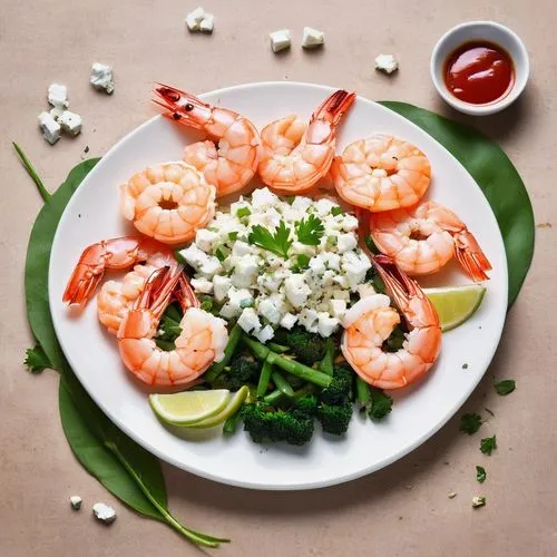 Create a recipe using shrimps and feta cheese for a romantic dinner. 
BBQ Grill Style,shrimps and feta,shrimp salad,avocado shrimp salad,vegetable prawn salad,pilselv shrimp,shrimp risotto,bbq prawns,