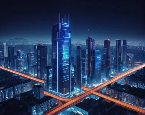 cybercity,guangzhou,mubadala,cyberport,dubai,cybertown,supertall,dubia,ctbuh,coruscant,megapolis,electric tower,tianjin,city at night,futuristic architecture,tallest hotel dubai,dubay,megacorporation,urban towers,megacorporations,Conceptual Art,Fantasy,Fantasy 19