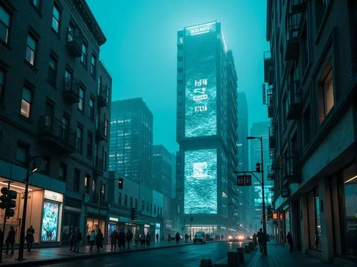 paulista,bladerunner,1 wtc,metropolis,dystopian,shinjuku,skyscraper,skycraper,blue hour,ctbuh,cyberpunk,cybercity,wtc,urban,the skyscraper,shard of glass,soho,skyscraping,obscura,gotham