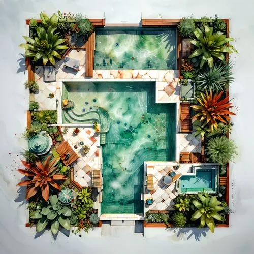 tropical house,botanical square frame,garden design sydney,roof garden,floorplan home,tropical floral background,koi pond,climbing garden,roof landscape,terrarium,balcony garden,floral mockup,botanical frame,house floorplan,aquarium decor,oasis,garden elevation,frame flora,playmat,tile kitchen,Illustration,Paper based,Paper Based 13