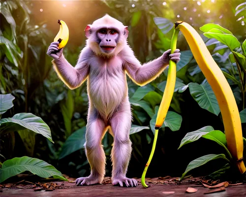 monkey banana,rafiki,macaca,macaco,tarzan,simian,uakari,monkey god,auriongold,pelangi,bonobo,prosimian,orang utan,primate,monkeying,king of the jungle,banane,simians,banana,virunga,Conceptual Art,Fantasy,Fantasy 20