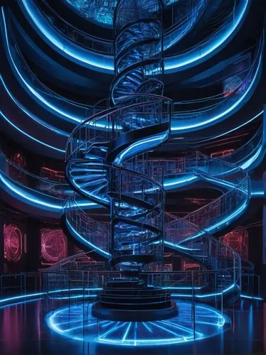 dna helix,spiral staircase,dna,spiral stairs,helix,spiral background,dna strand,double helix,spiralling,ssdna,lightpainting,genome,cern,spiral,biogenetic,fractal lights,genomes,colorful spiral,epigenetic,light art,Illustration,Japanese style,Japanese Style 16