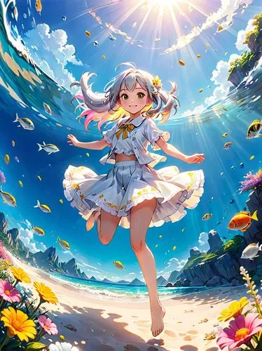 underwater background,ocean background,sea ocean,sea of flowers,oceanica,mermaid background,rainbow background,ocean,summer background,printemps,underwater,transparent background,under the sea,ocean paradise,birthday banner background,nagisa,spring background,flower background,riko,at sea,Anime,Anime,Traditional