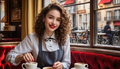 parisian coffee,woman at cafe,parisienne,paris cafe,woman drinking coffee,café au lait,parisiennes,barista,tearooms,waitress,parisian,cappuccino,francophile,women at cafe,espresso,coffee background,french coffee,cappuccinos,floridita,quirine,Photography,Fashion Photography,Fashion Photography 06