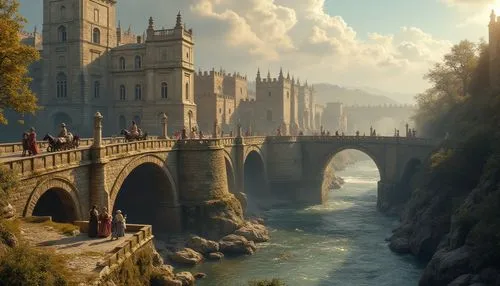 gondolin,nargothrond,tirith,rivendell,dragon bridge,osgiliath,riftwar,erebor,beleriand,lotronex,wallachians,dorne,theed,shannara,kings landing,bridge new europe,gondor,westeros,esperion,ithilien,Photography,General,Realistic