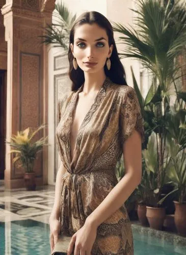 She looks at a book in her hand, lost in thought. She looks at the other people in the room who are ready to study for the day.,cheongsam,qipao,oreiro,dorne,anantara,kebaya,tahiliani,karavaeva,kendall