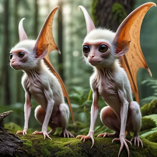 gremlins,bartok,galagos,fairies,chimaeras,fantasy animal,morphs,fairies aloft,featherless,anthropomorphized animals,fauns,faery,malfoys,charisteas,sphinxes,strigiformes,mythical creatures,triaenops,cherubs,papillomaviruses,Photography,General,Realistic